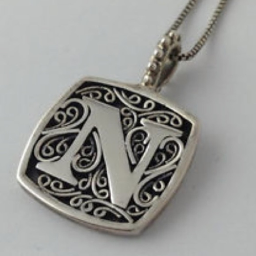 “N” Initial Pendant